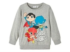 Name It grey melange DC Super Friends sweatshirt